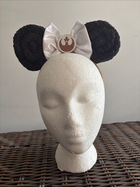 Handmade Leia inspired ears for Disney adventures